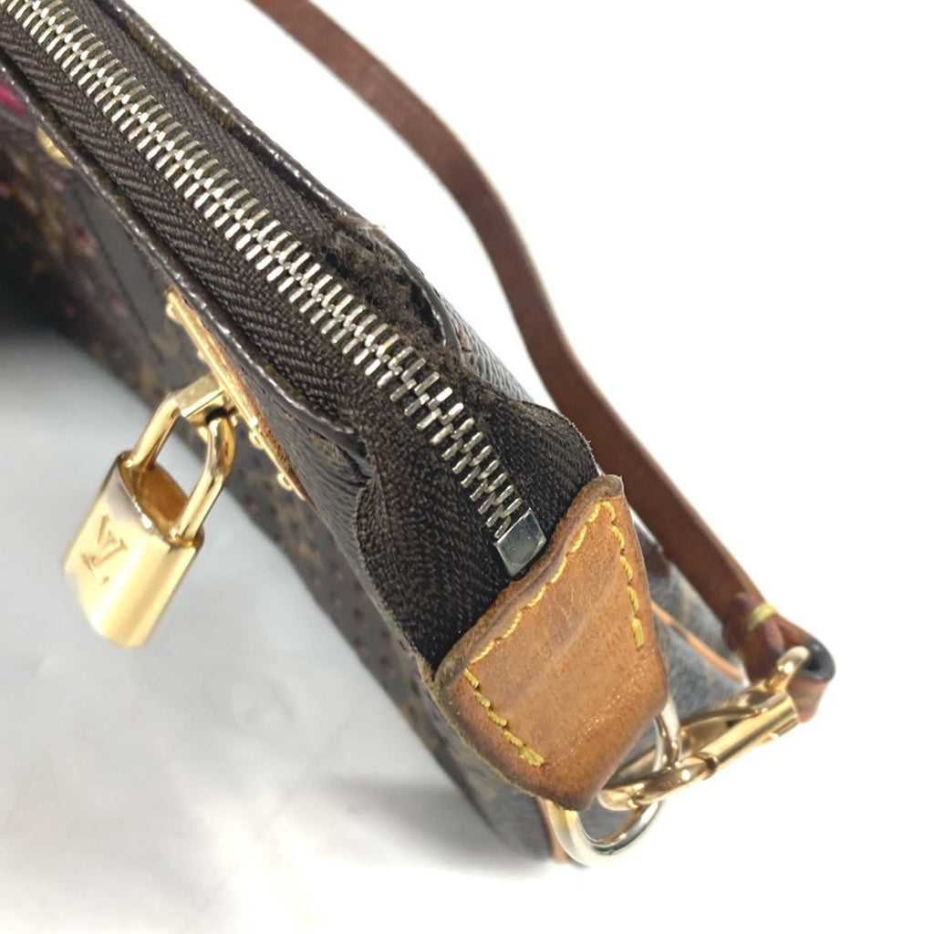 Louis Vuitton Fuchsia Pink Monogram Pochette Pouch Shoulder Bag