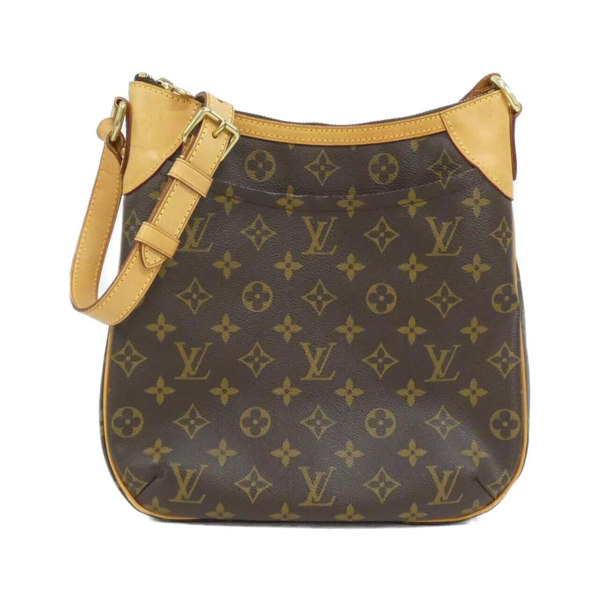 Louis Vuitton Marron Coated Canvas Shoulder Bag