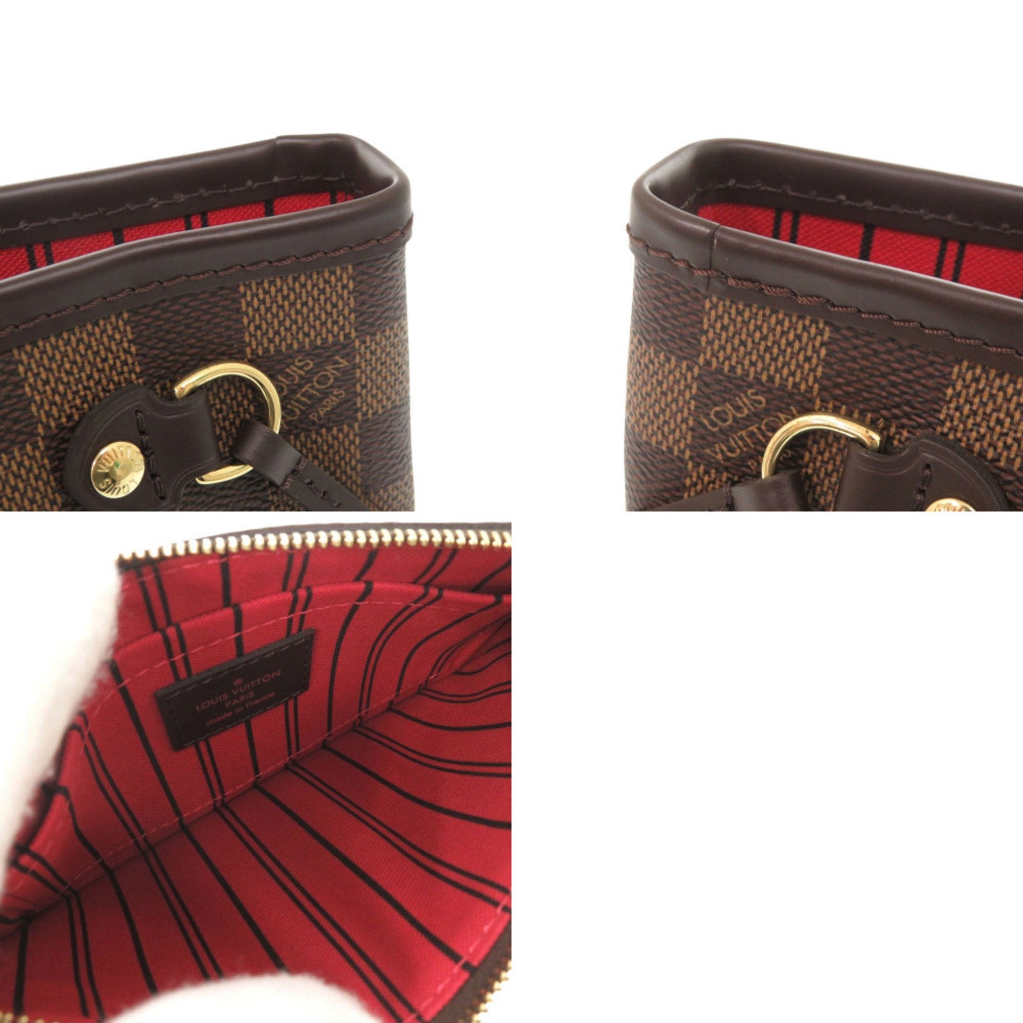 Louis Vuitton Damier Brown Damier Canvas Tote Bag