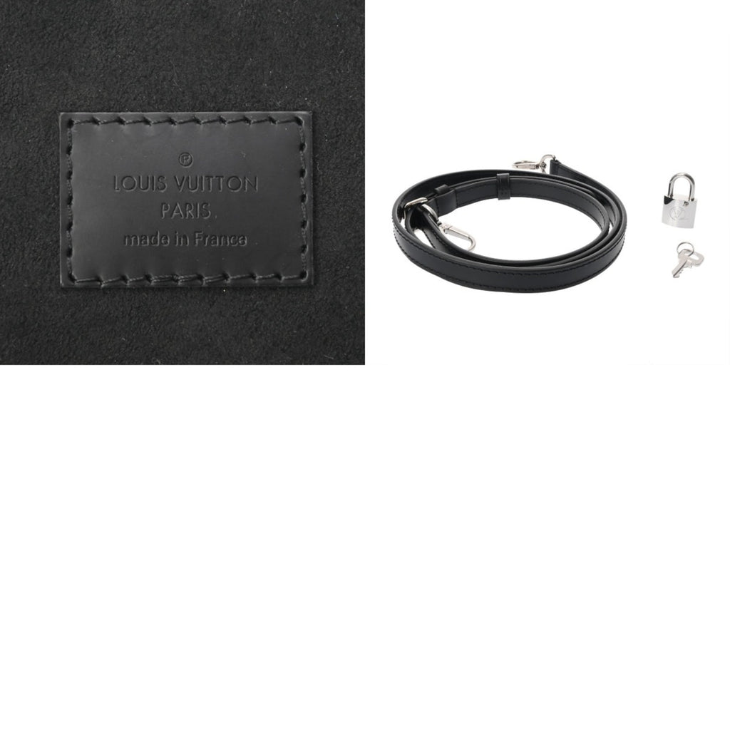 Louis Vuitton Noir Epi Leather Vanity Bag