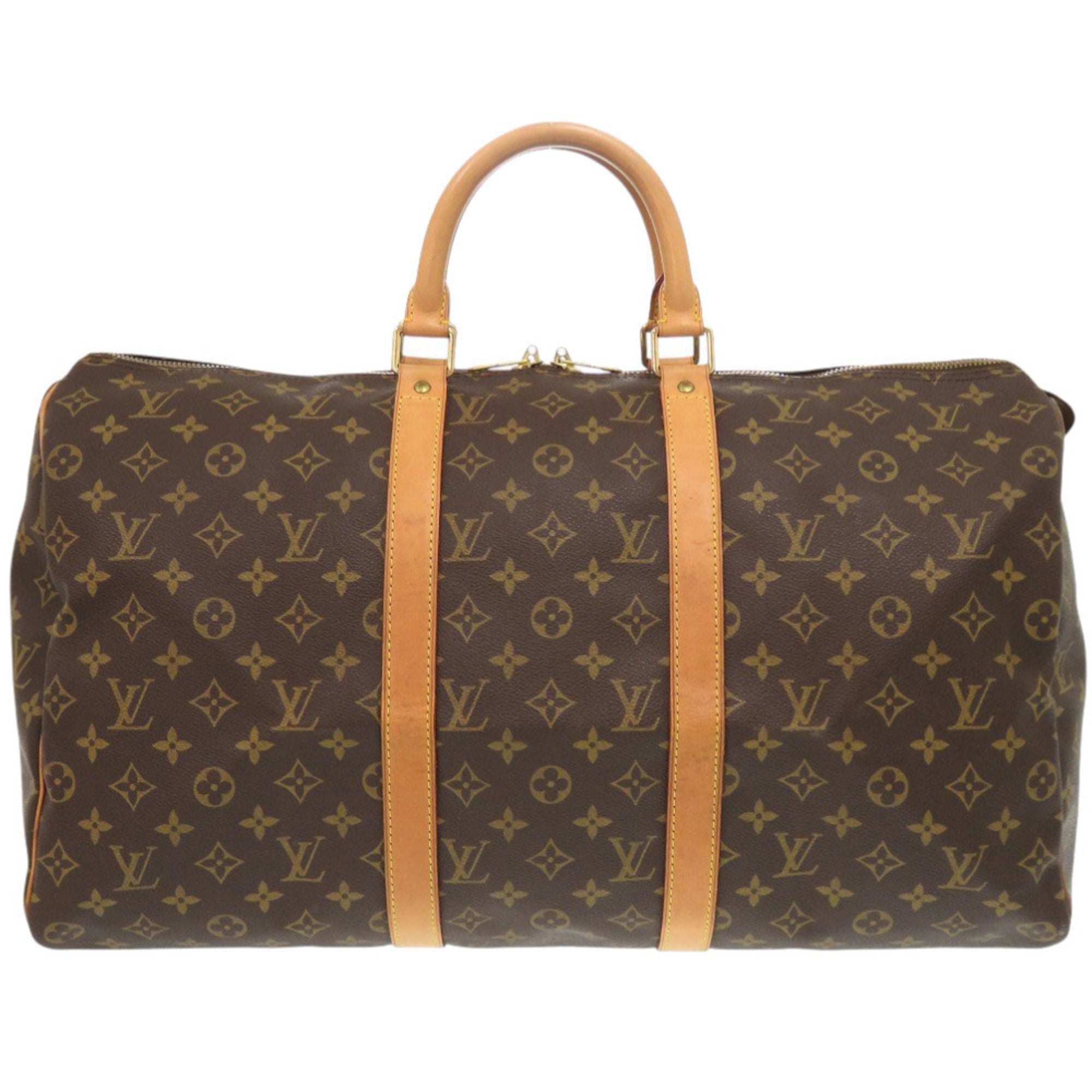 Louis Vuitton Brown Monogram Monogram Boston Bag