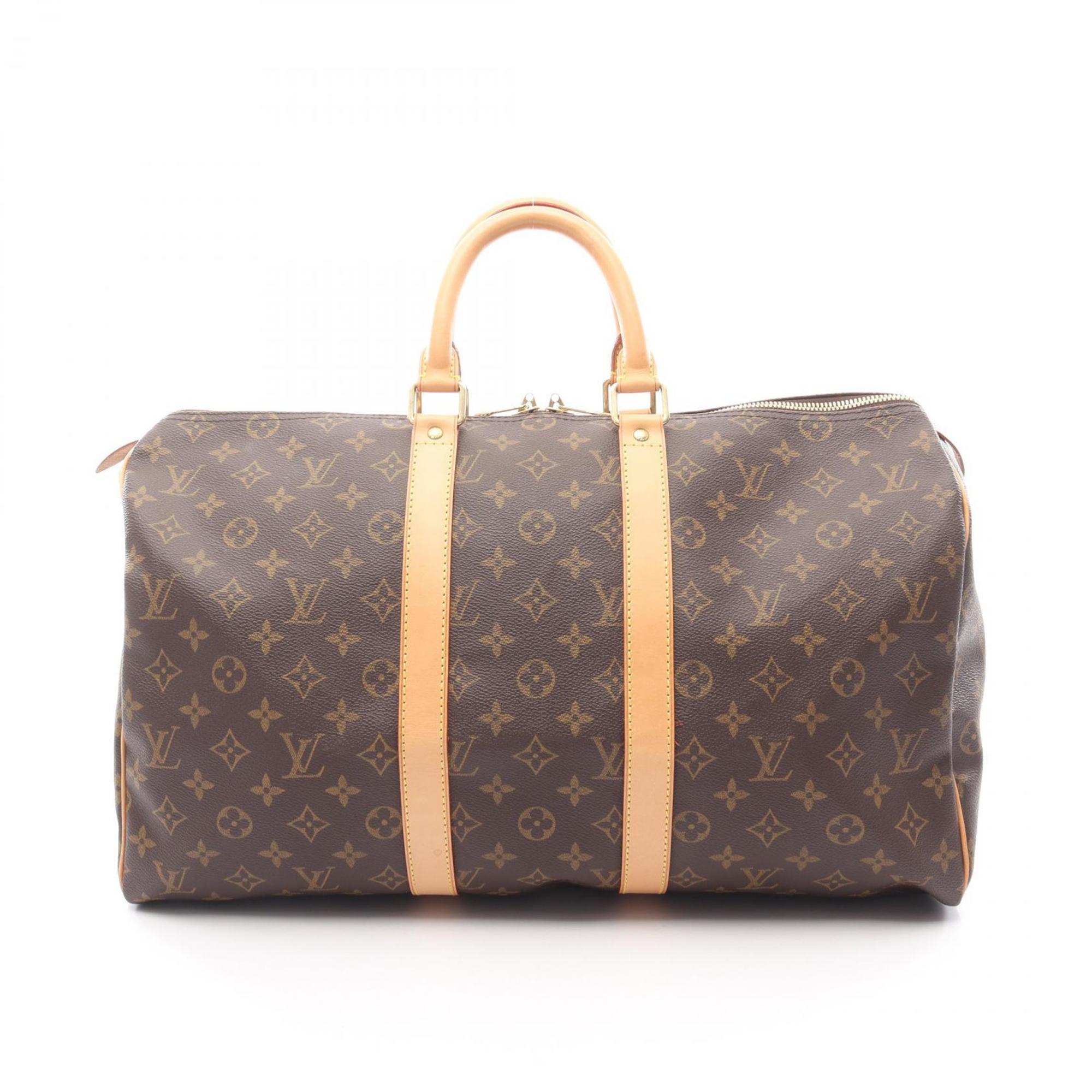 Louis Vuitton Brown Monogram Monogram Boston Bag