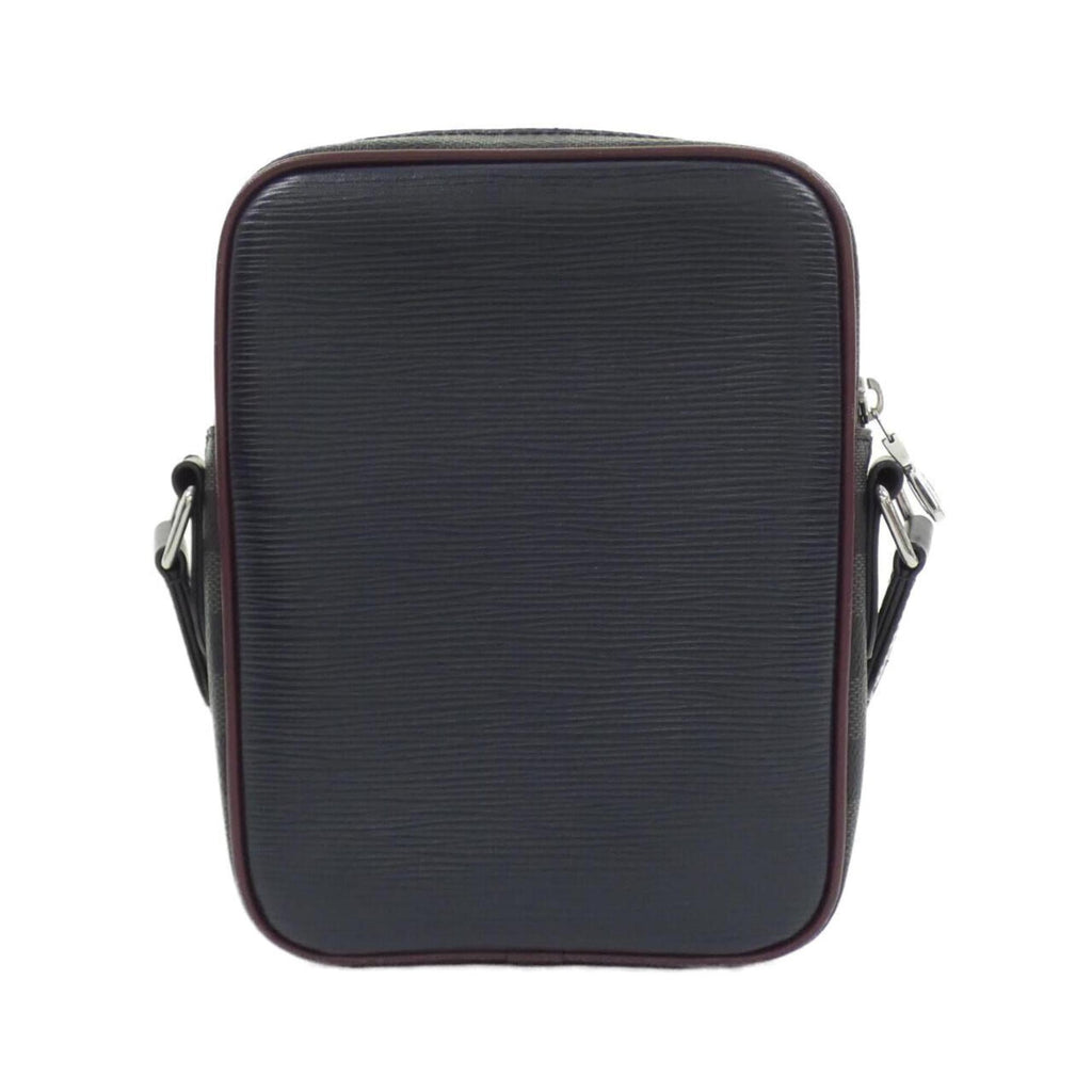 Louis Vuitton Graphite Coated Canvas Leather Shoulder Bag