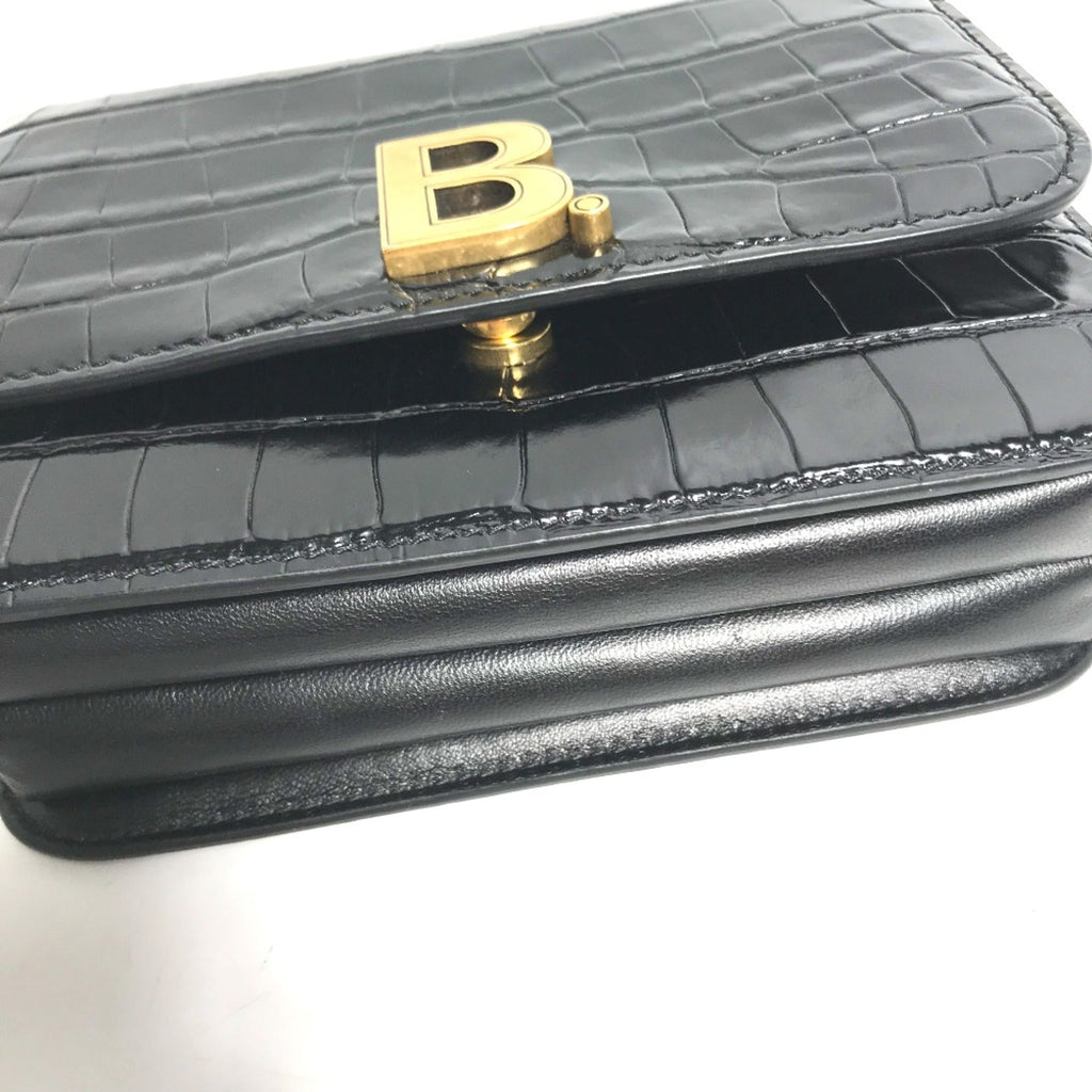 Balenciaga Black Leather Shoulder