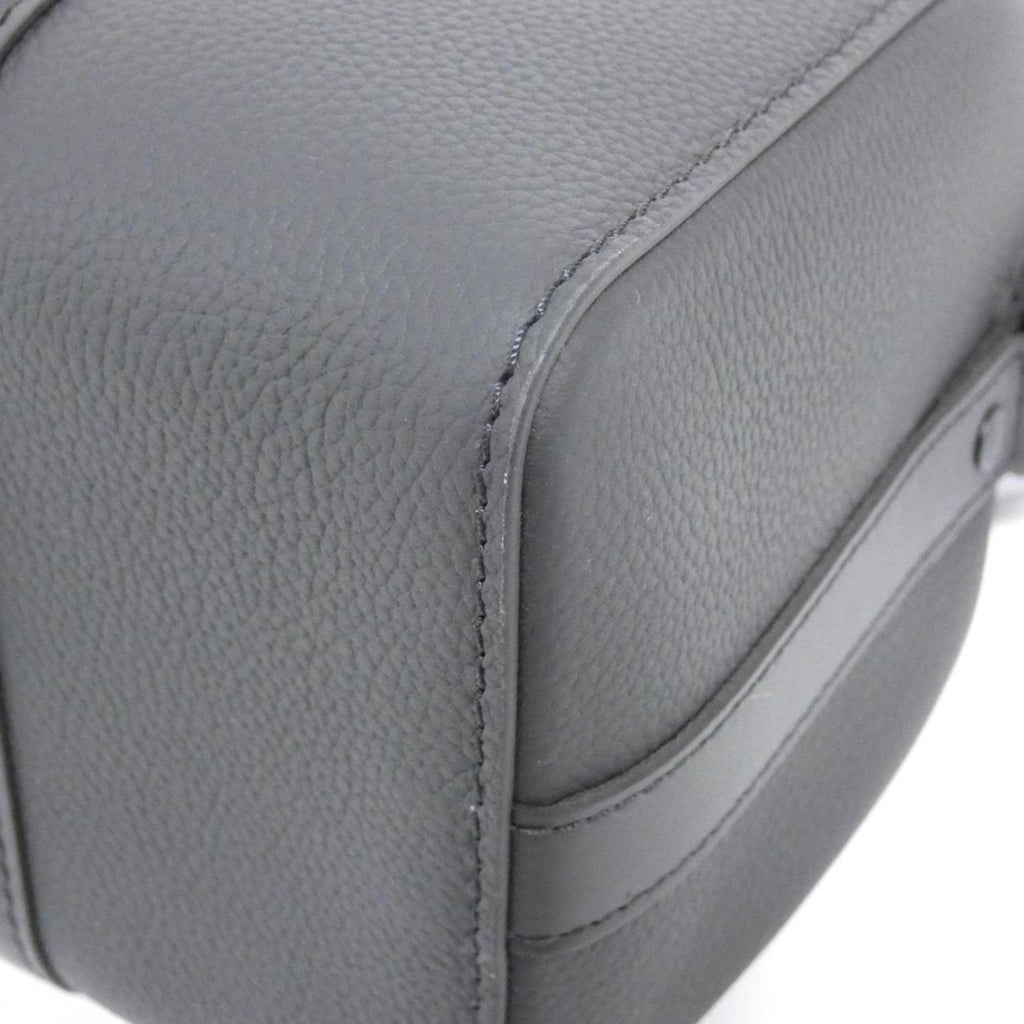Louis Vuitton Black Leather Shoulder Bag
