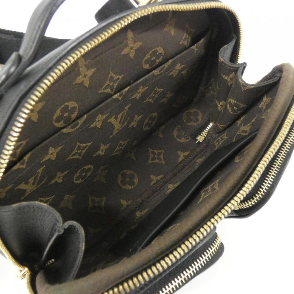 Louis Vuitton Black Leather Shoulder Bag