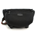 Gucci Black Canvas Shoulder Bag Sling Bag (Pre-Owned)