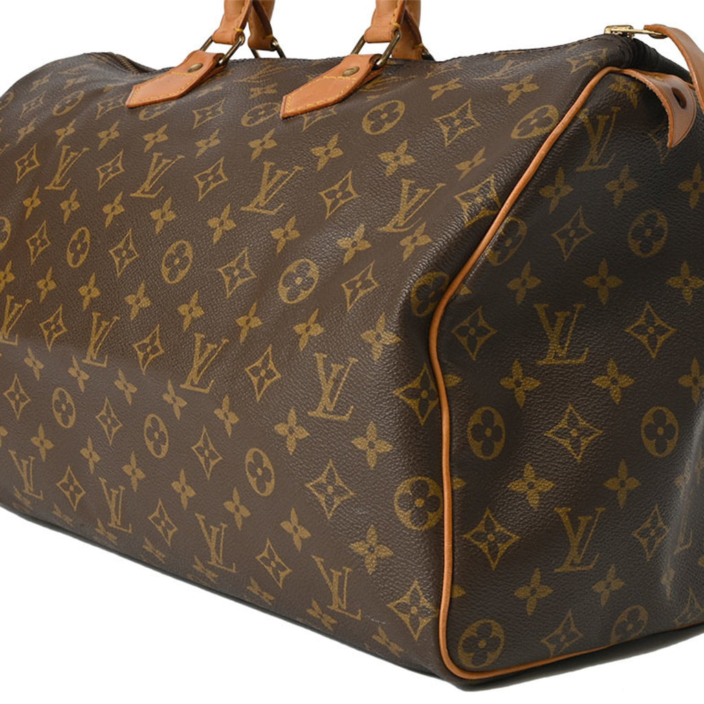 Louis Vuitton Brown Monogram Monogram Canvas Boston Bag
