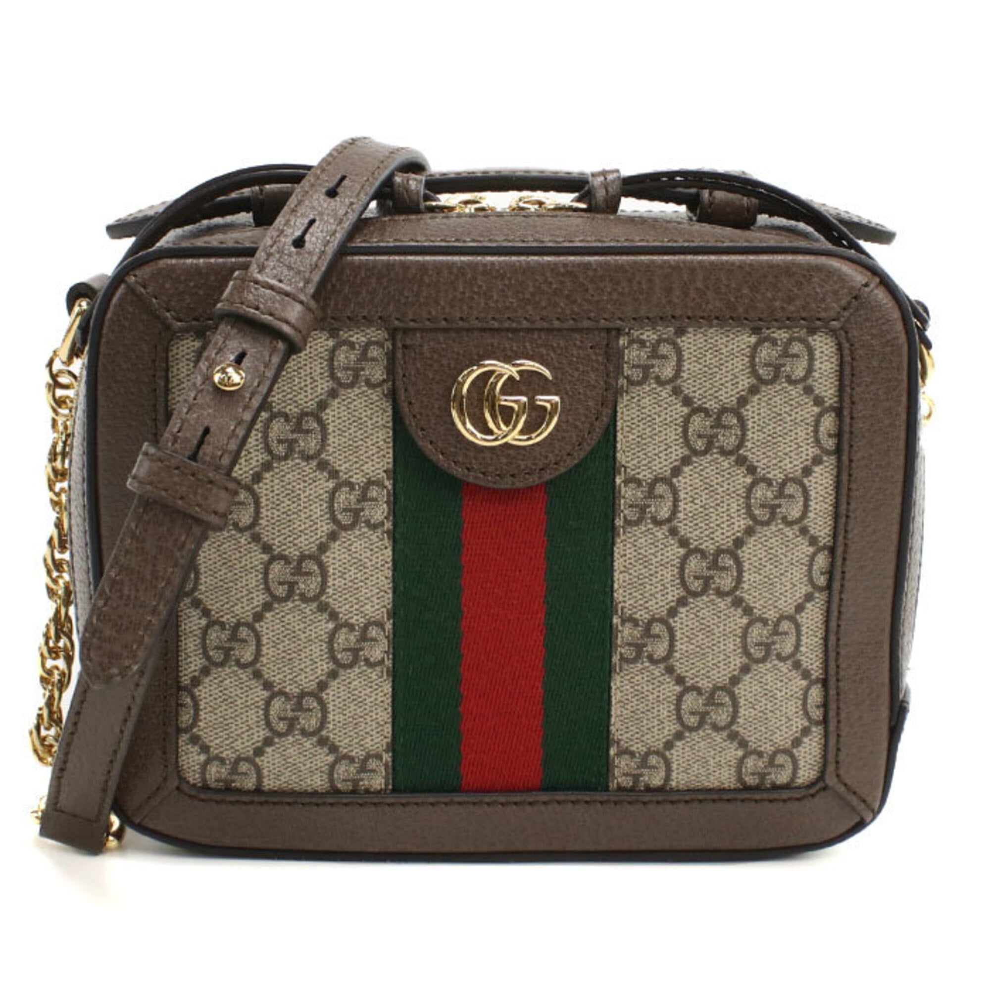 Gucci Beige Pvc Leather Shoulder Bag (Pre-Owned)