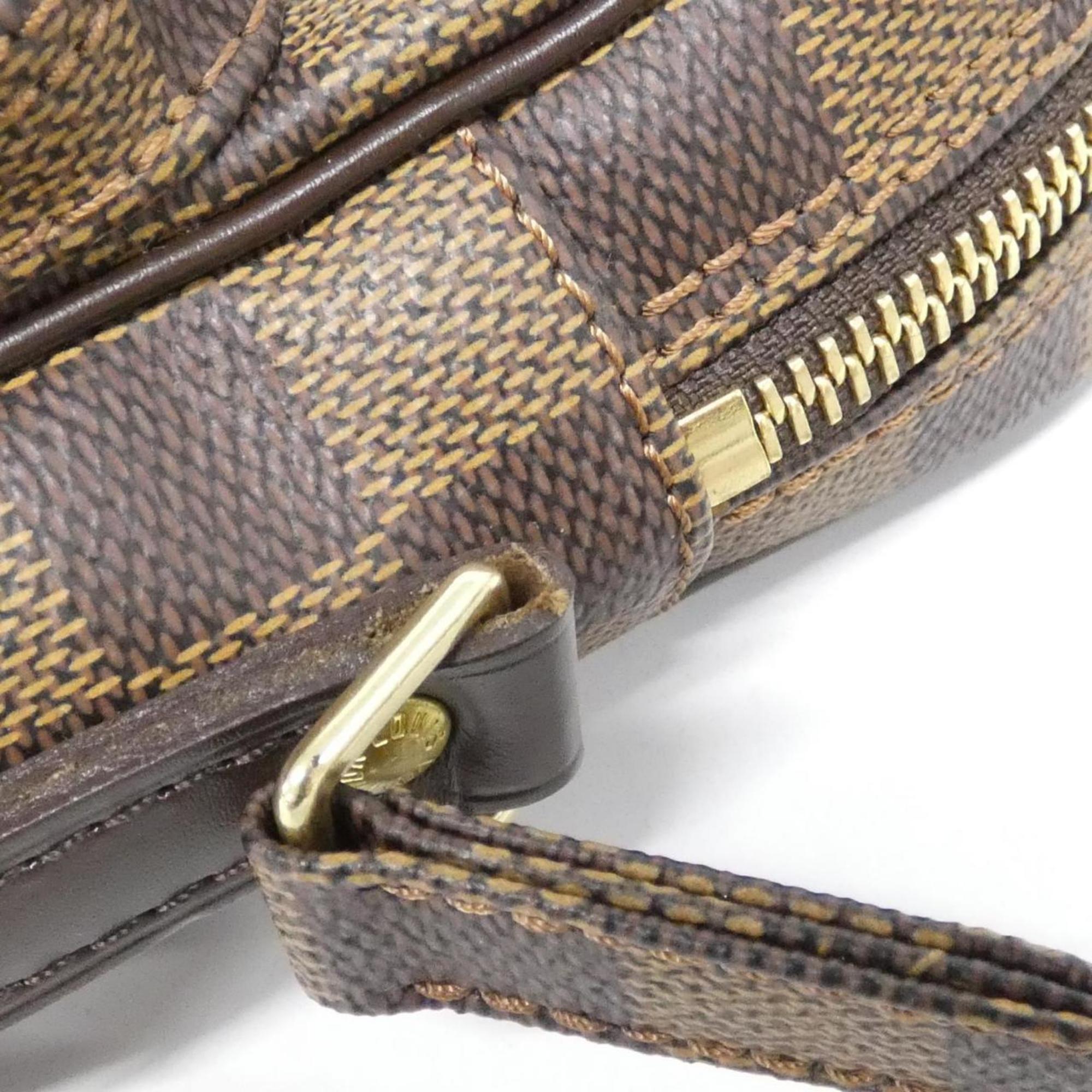 Louis Vuitton Damier Ebene Coated Canvas Shoulder Bag