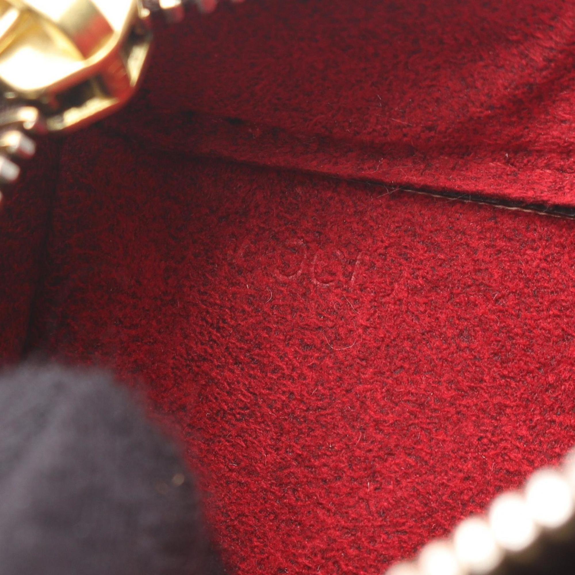 Louis Vuitton Brown Coated Canvas Leather Shoulder Bag