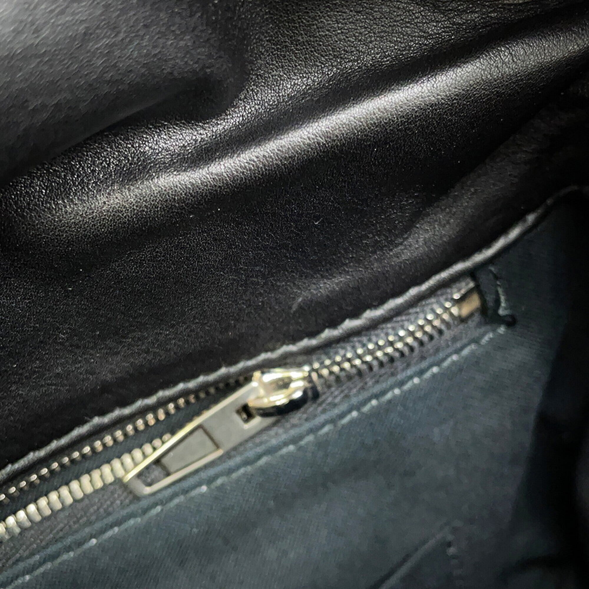 Balenciaga Black Leather Handbag Shoulder