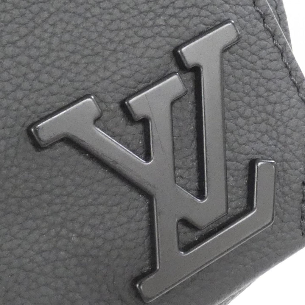 Louis Vuitton Black Leather Shoulder Bag