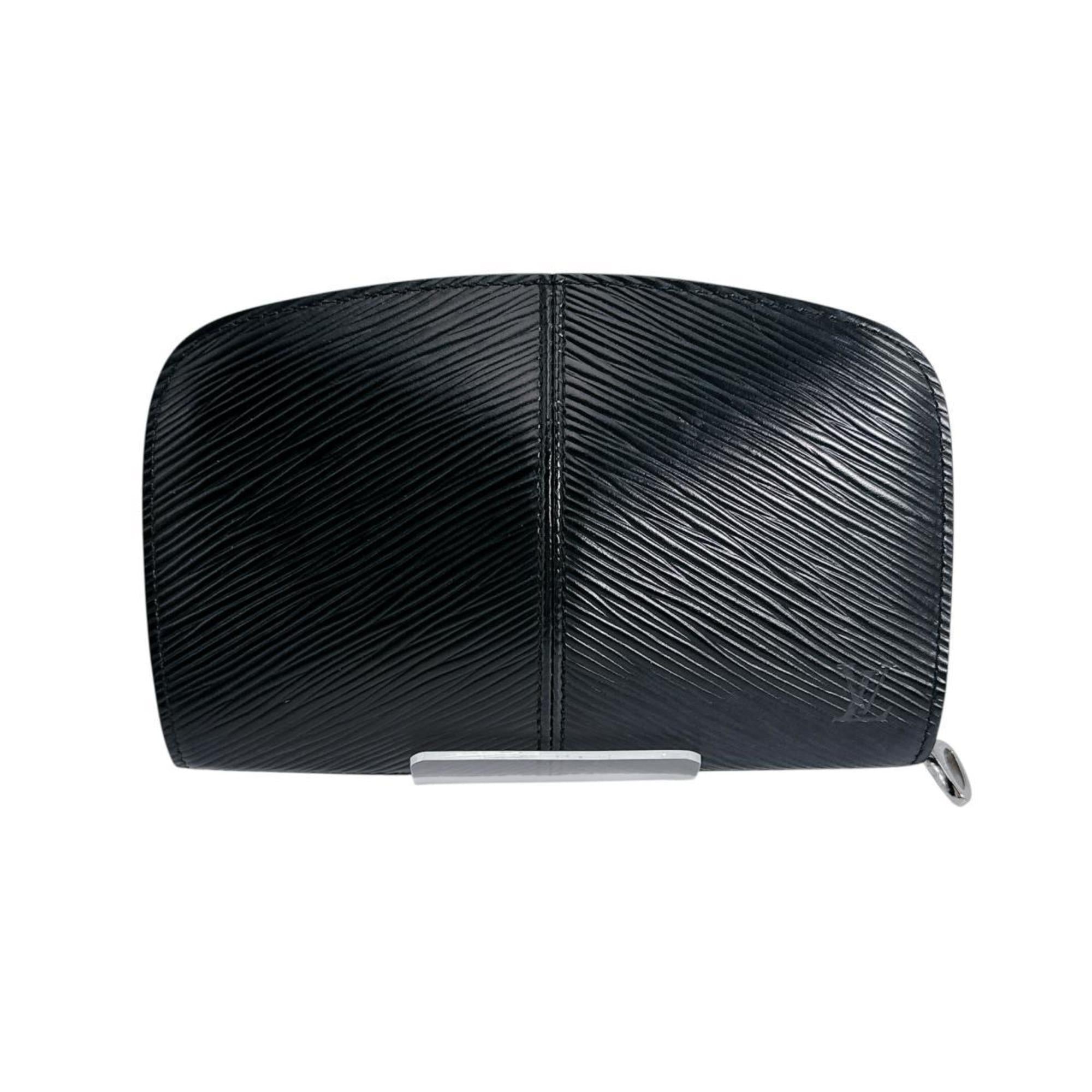 Louis Vuitton Black Epi Leather Long Wallet
