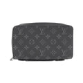 Louis Vuitton Black Coated Canvas Long Wallet