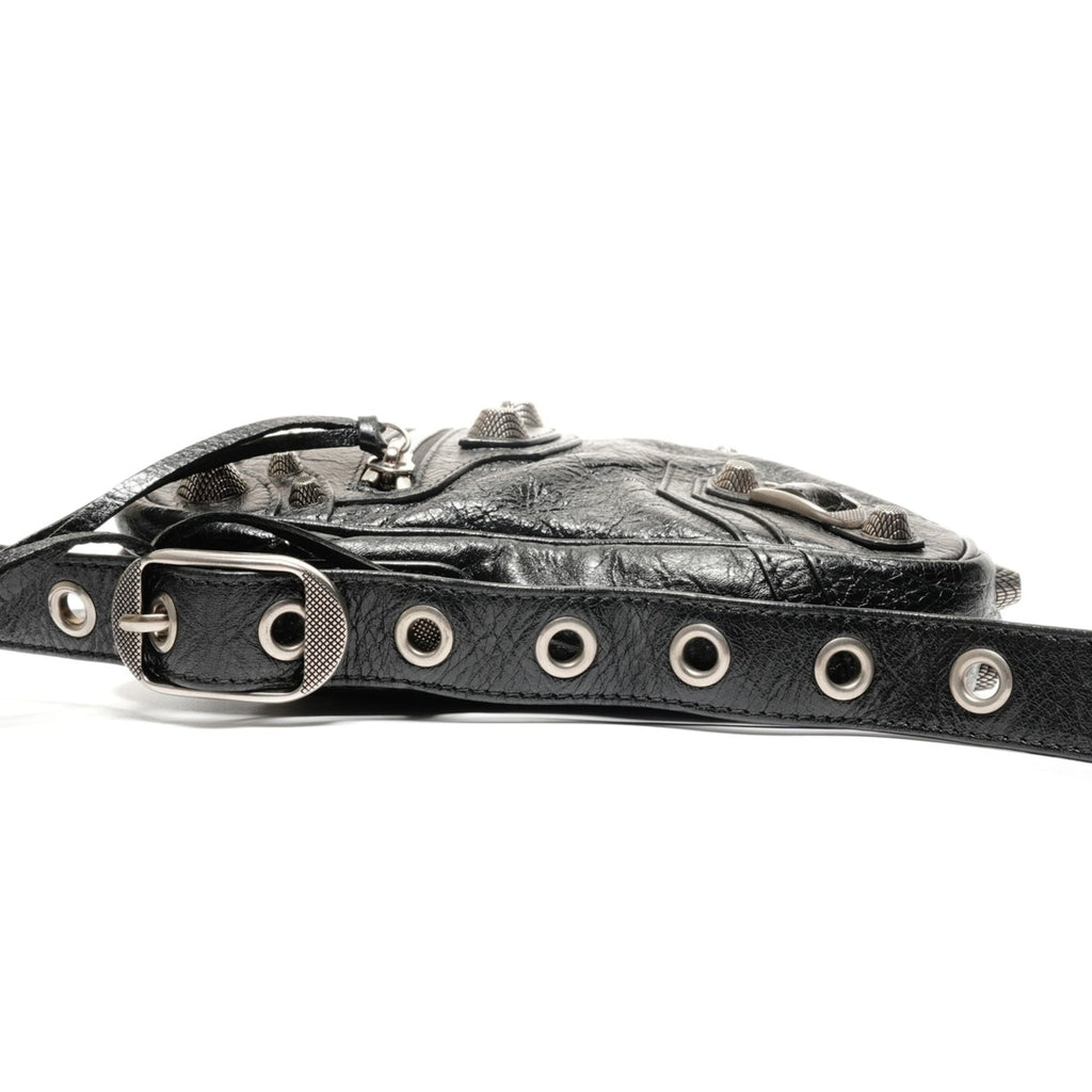 Balenciaga Black Leather Shoulder