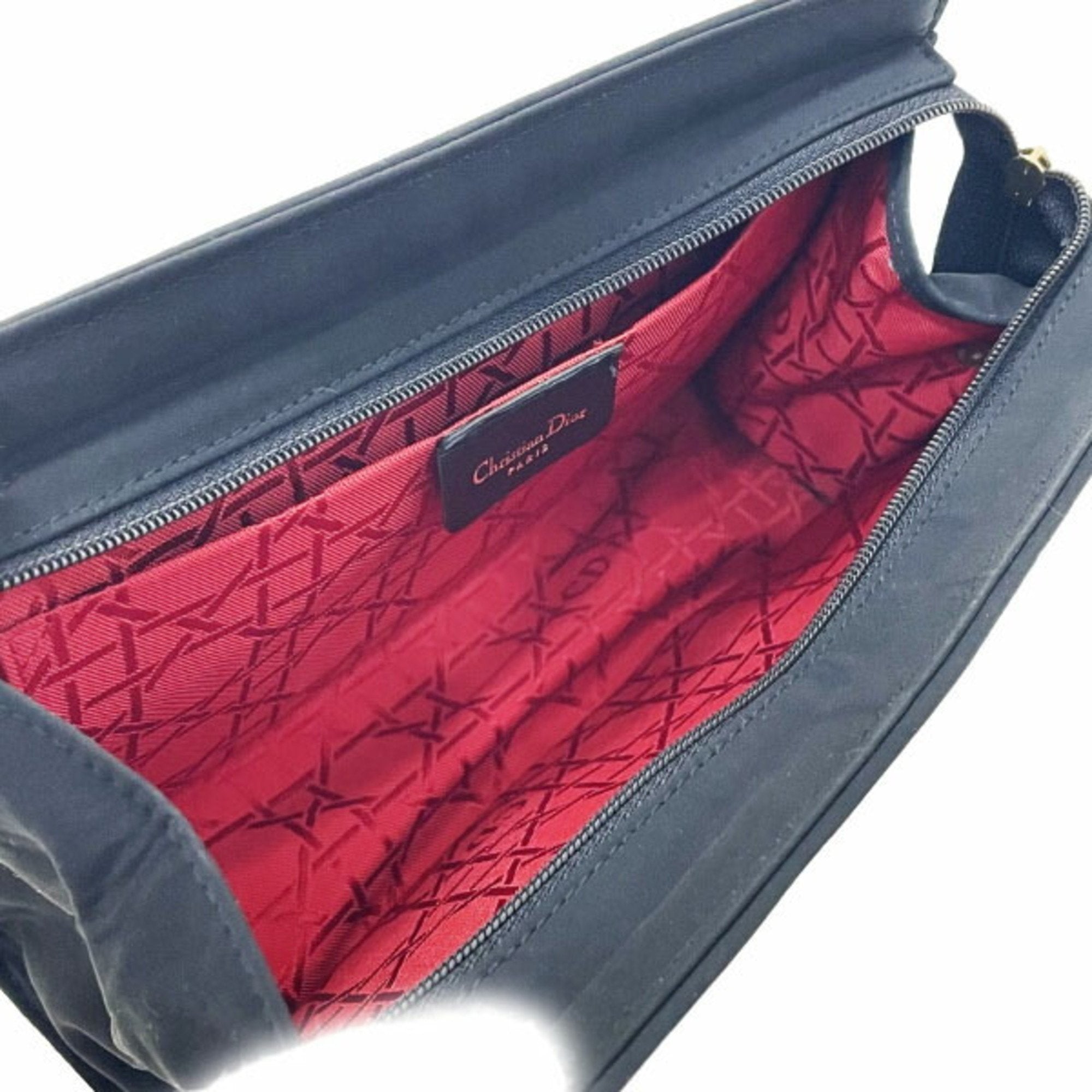 Christian Dior Black Nylon Pouch (Pre-Owned)