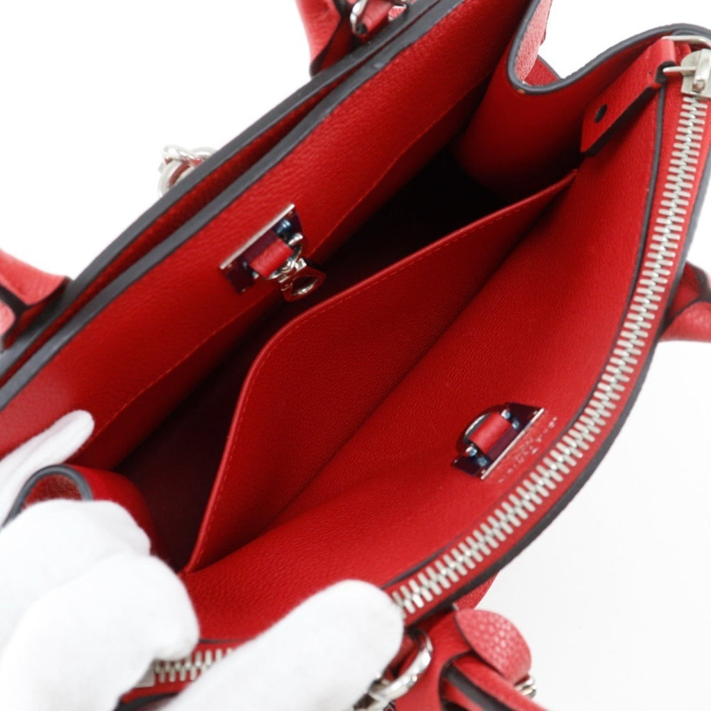 Louis Vuitton Red Color Rouge Leather Handbag Shoulder Bag