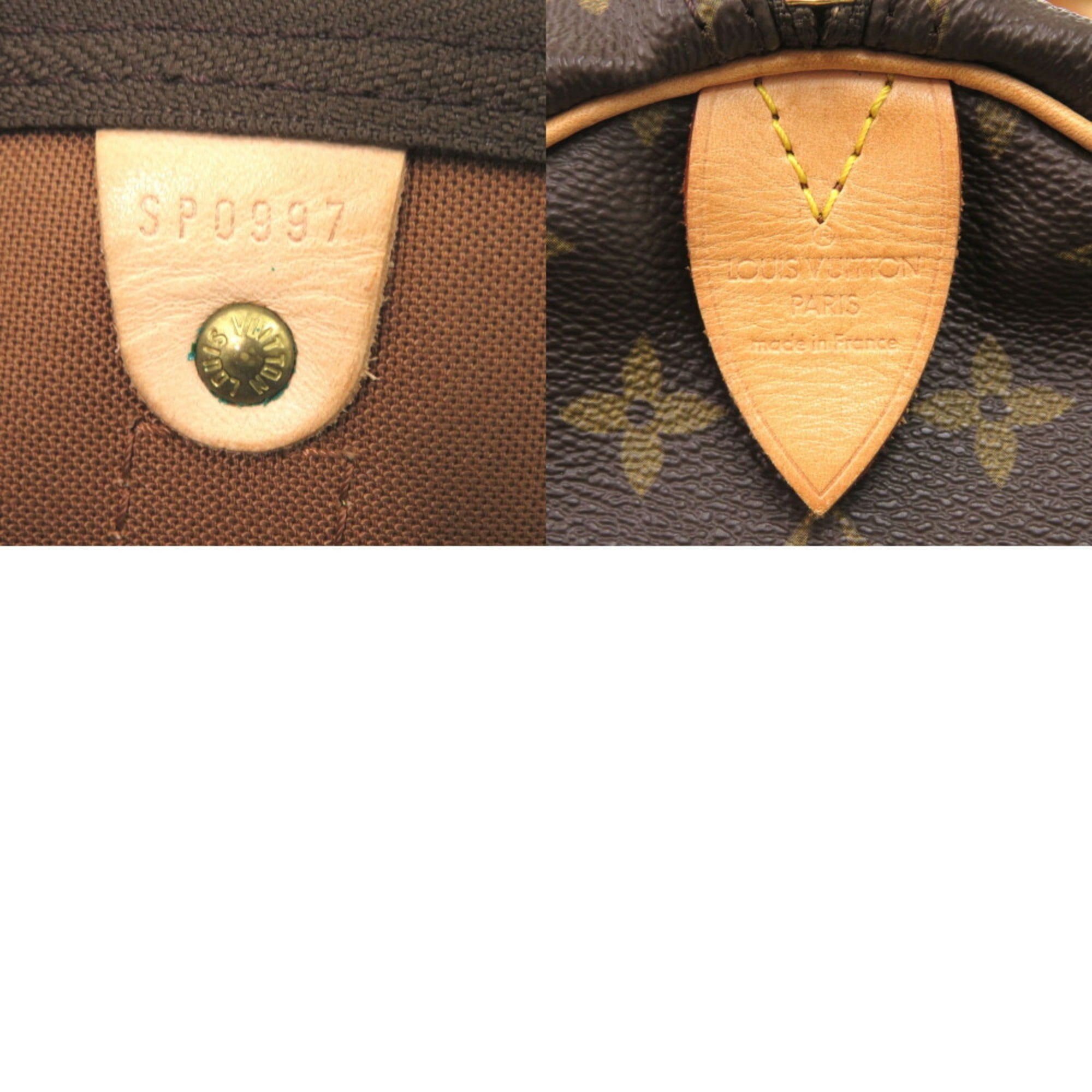 Louis Vuitton Brown Monogram Boston Bag
