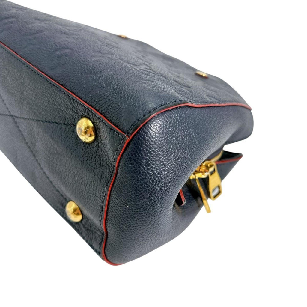 Louis Vuitton Marine Rouge Monogram Empreinte Shoulder Bag