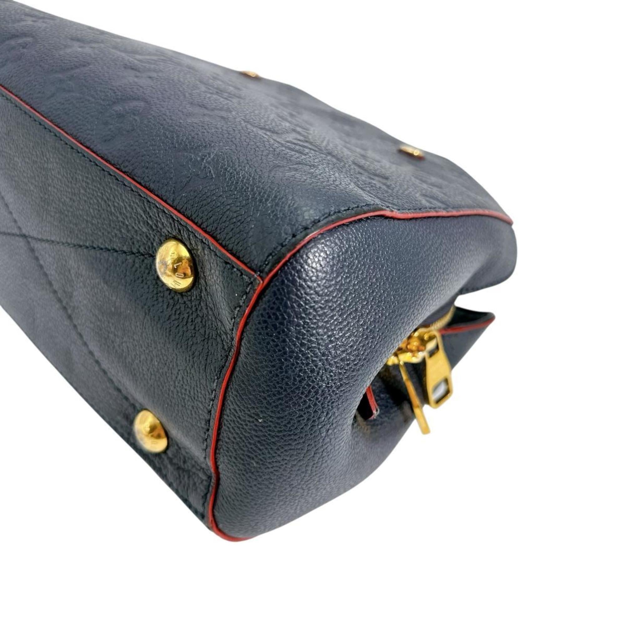 Louis Vuitton Marine Rouge Monogram Empreinte Shoulder Bag