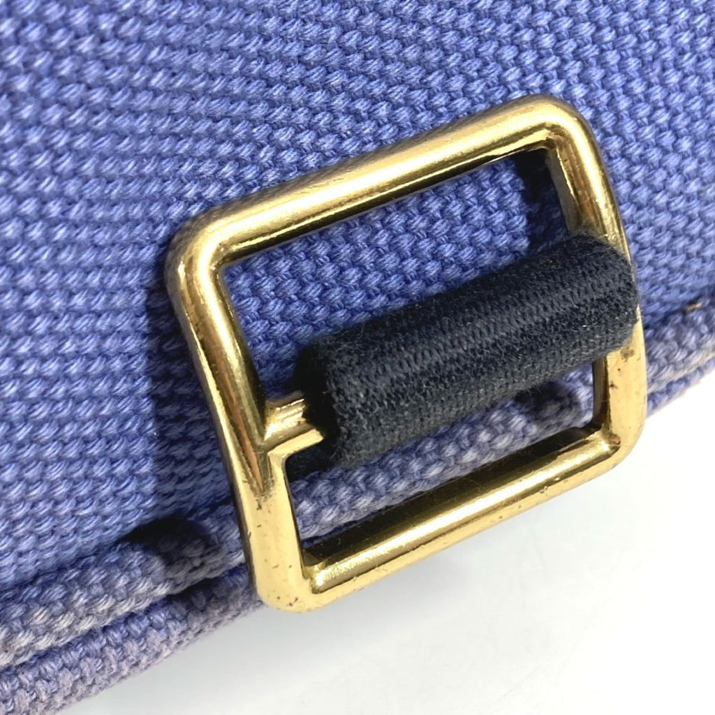 Louis Vuitton Blue Canvas Shoulder Bag Tote Bag