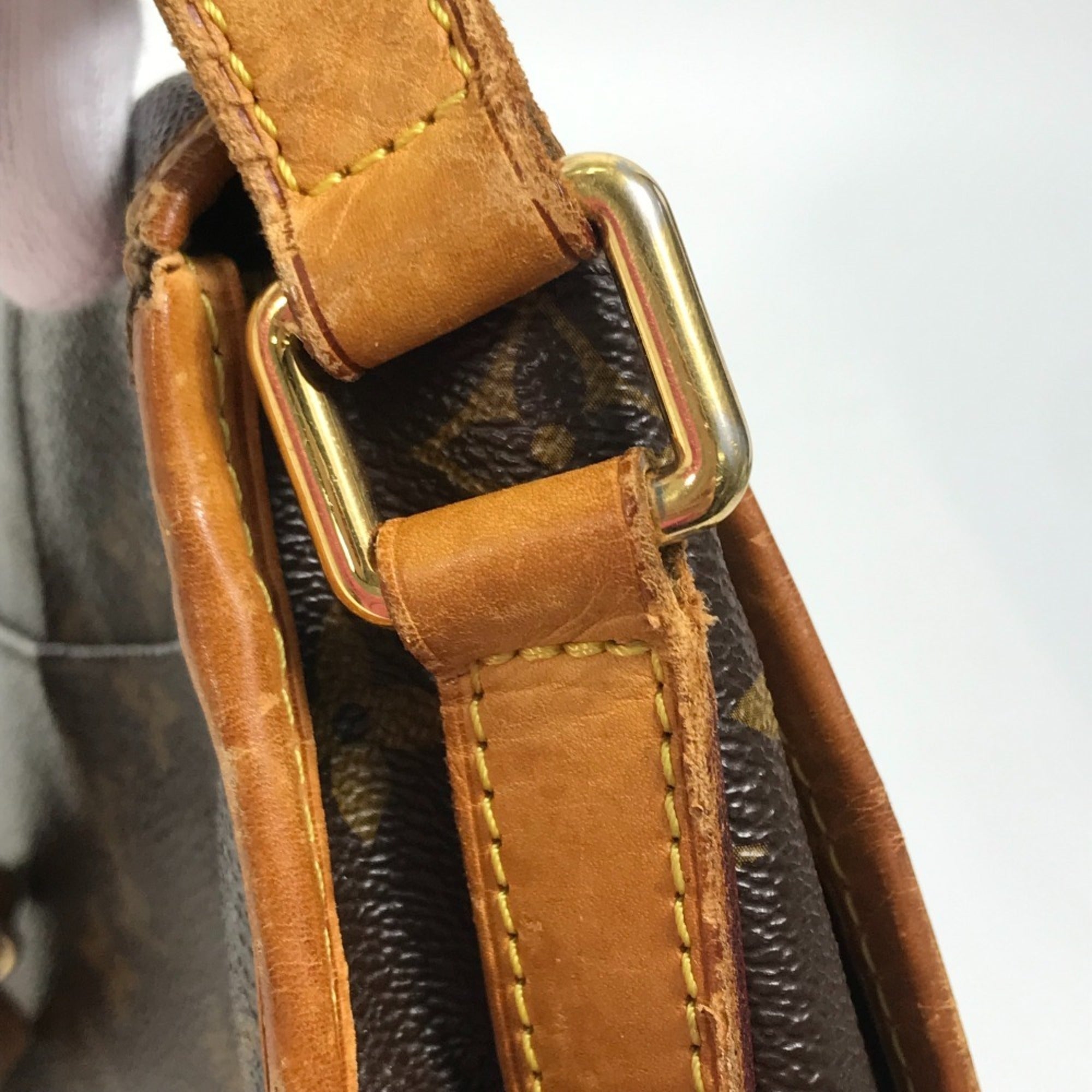 Louis Vuitton Brown Monogram Shoulder Bag