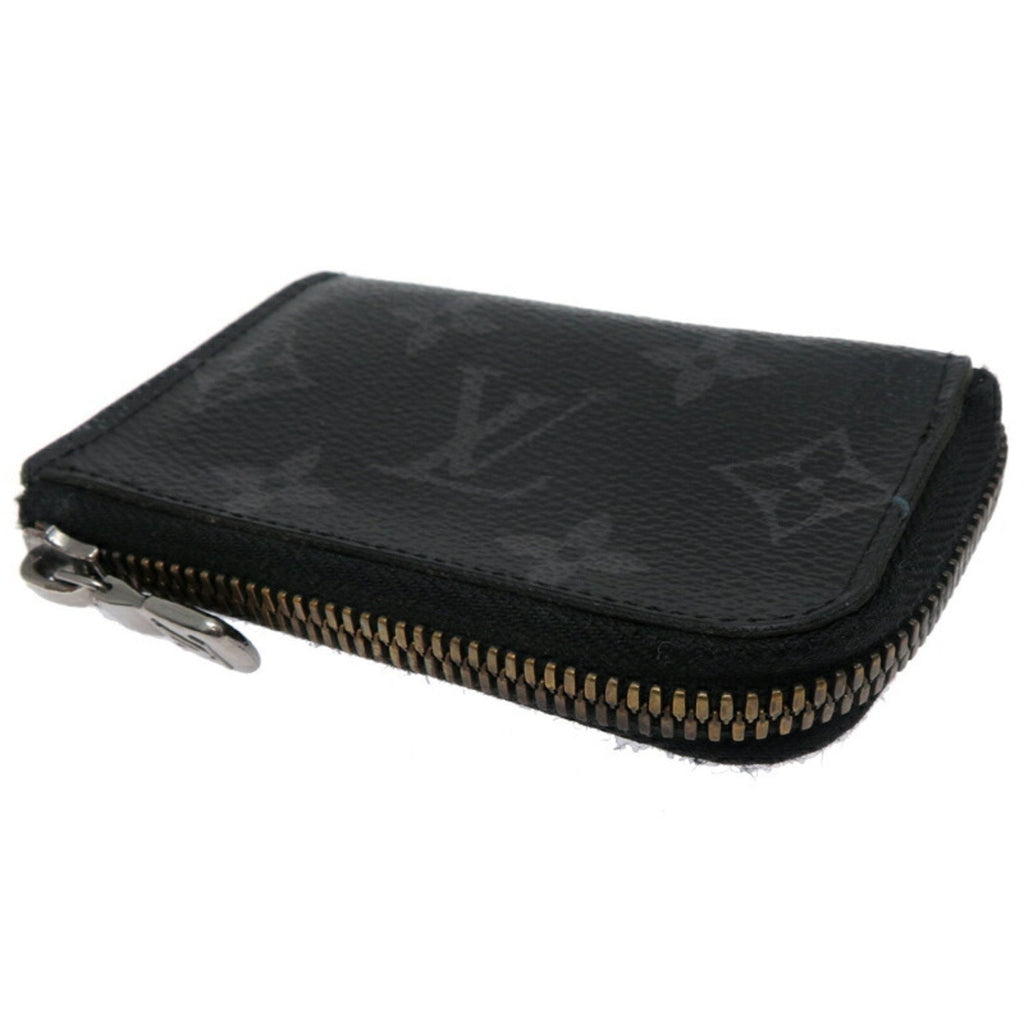 Louis Vuitton Black Monogram Eclipse Monogram Eclipse Coin Purse/Coin Case