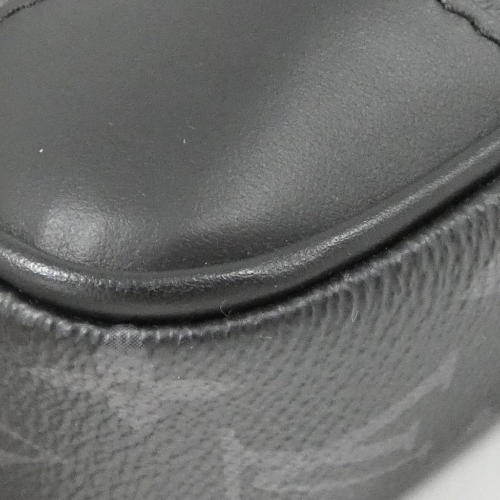 Louis Vuitton Black Coated Canvas Handbag