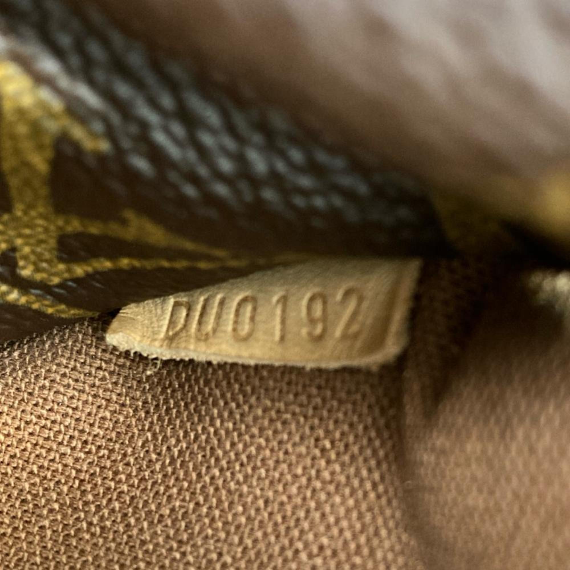Louis Vuitton Brown Monogram Canvas Tote Bag