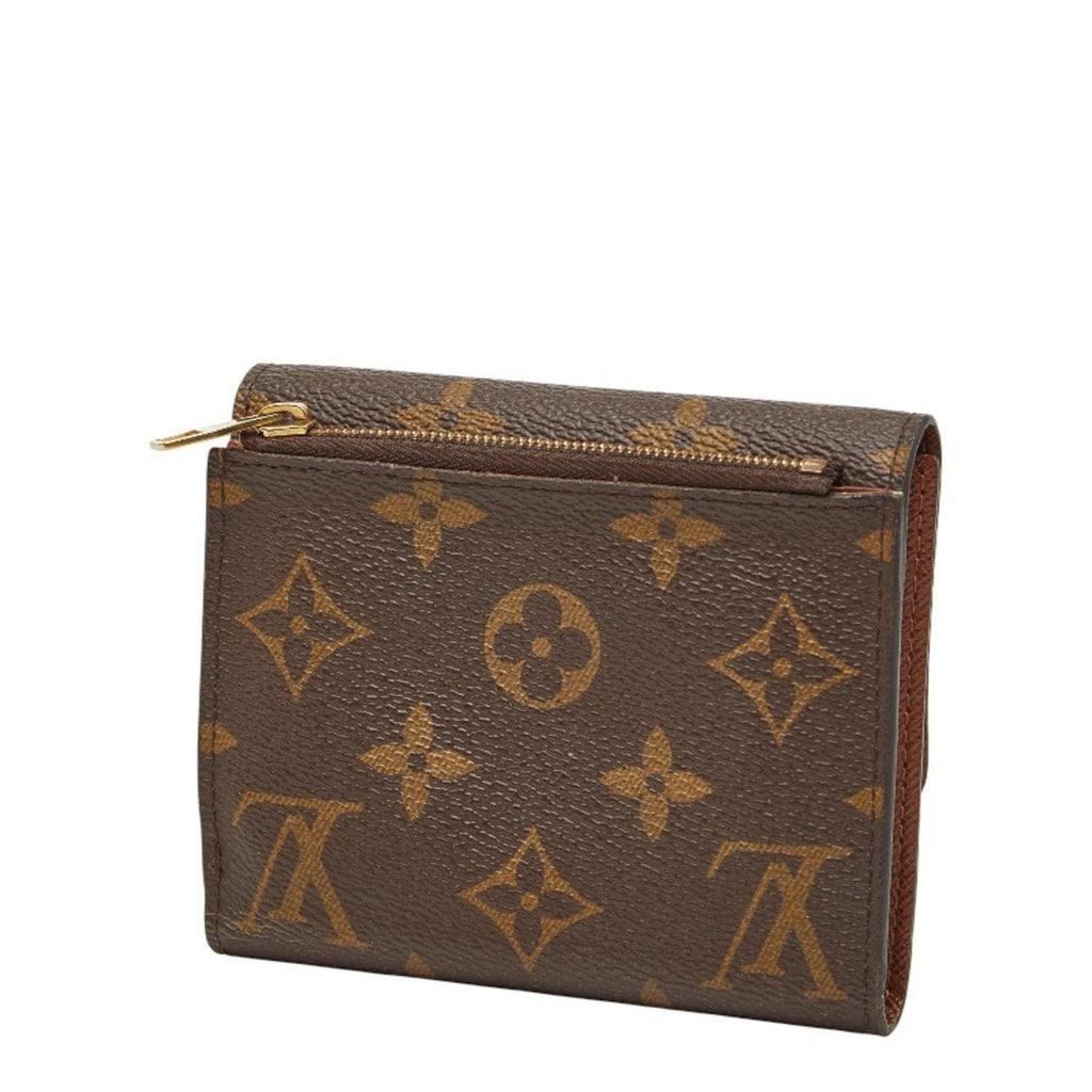 Louis Vuitton Brown Pvc Wallet (Tri-Fold)
