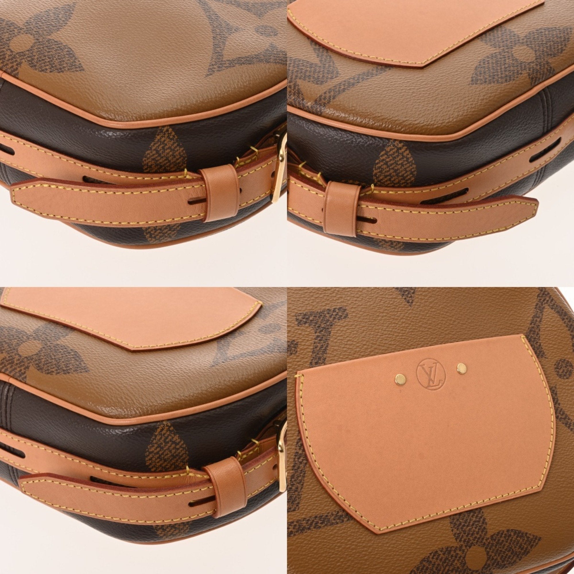Louis Vuitton Brown Monogram Reverse Shoulder Bag