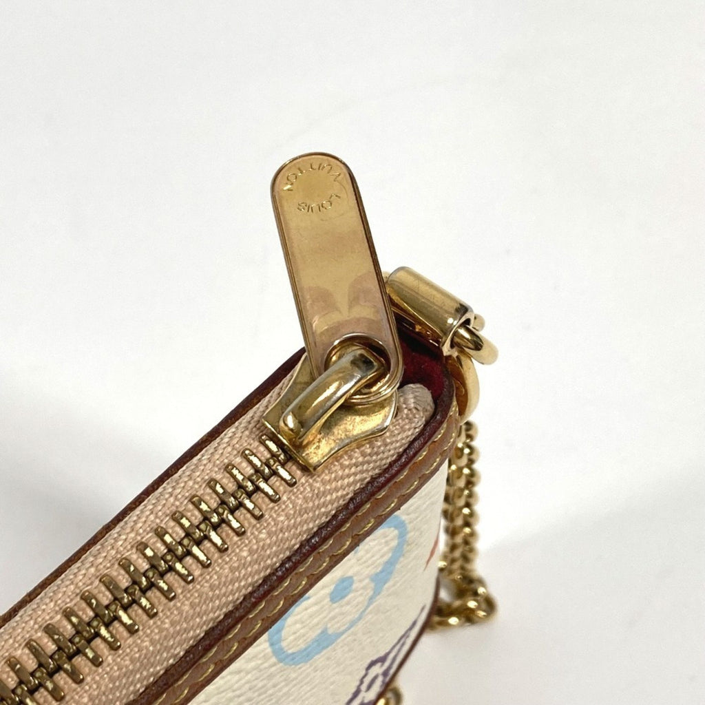 Louis Vuitton Blanc Monogram Multicolore Pouch Shoulder Bag