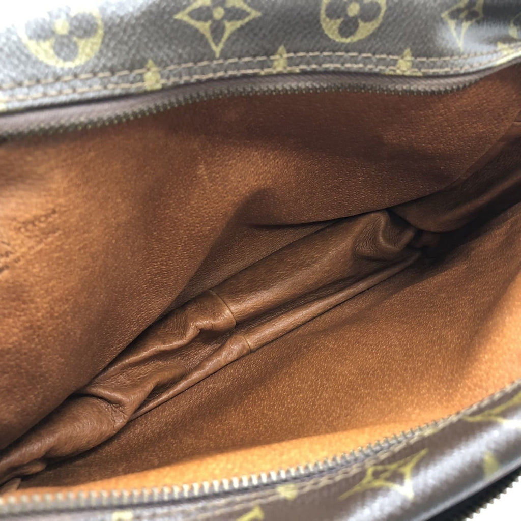 Louis Vuitton Brown Monogram Canvas Shoulder Bag
