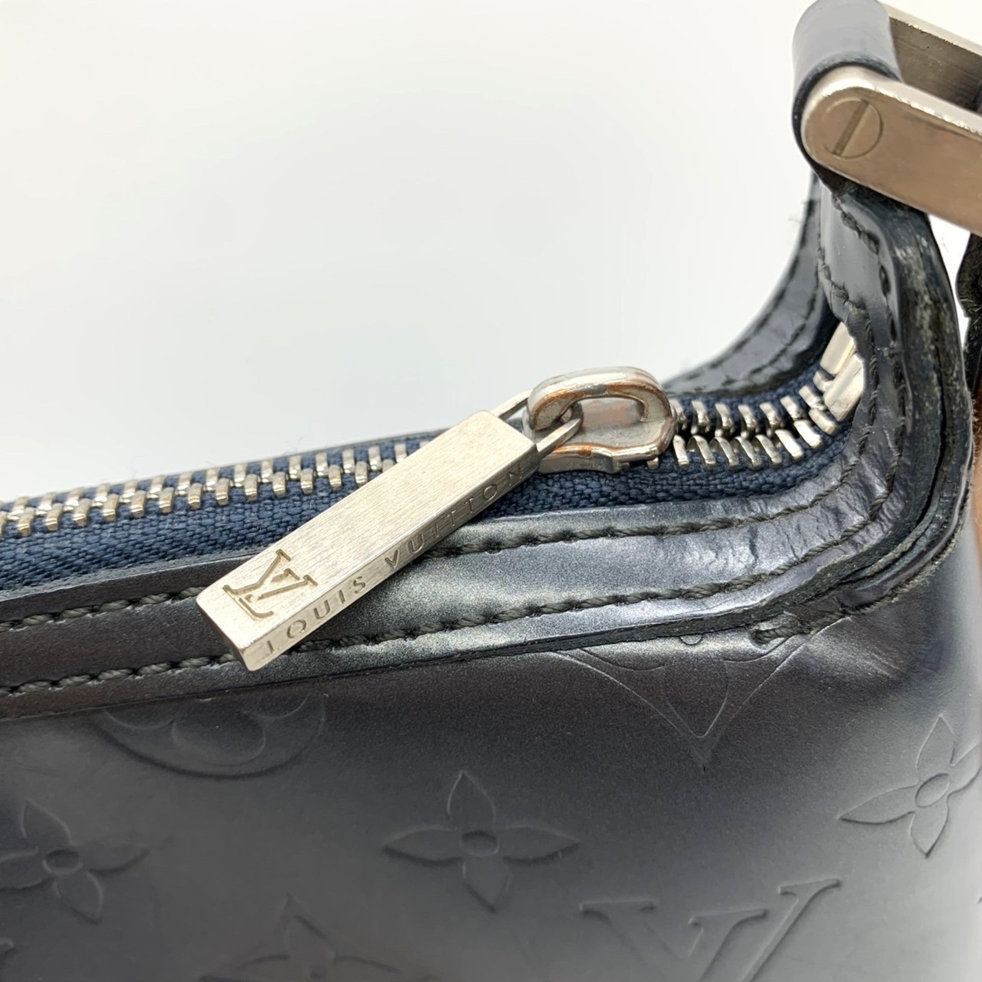Louis Vuitton Gray Monogram Mat Shoulder Bag