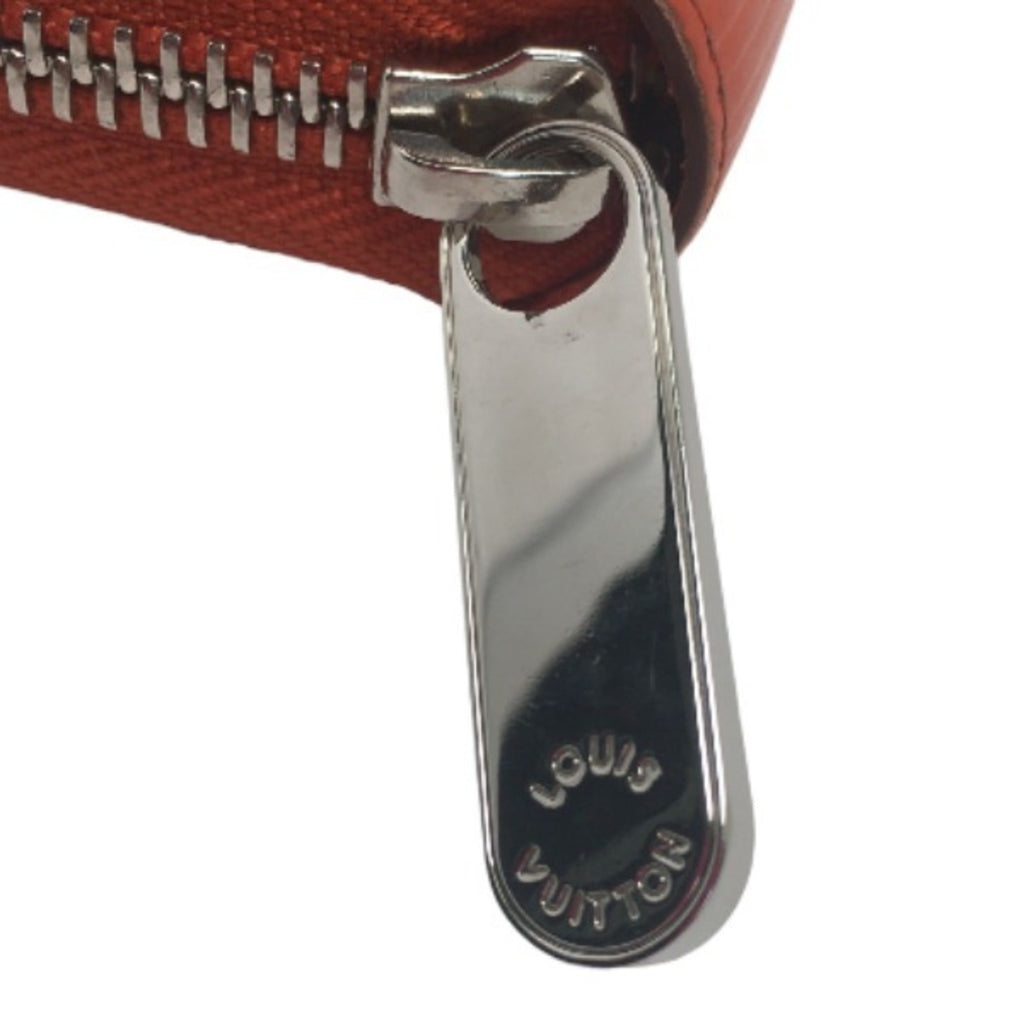 Louis Vuitton Epi Orange Epi Leather Long Wallet