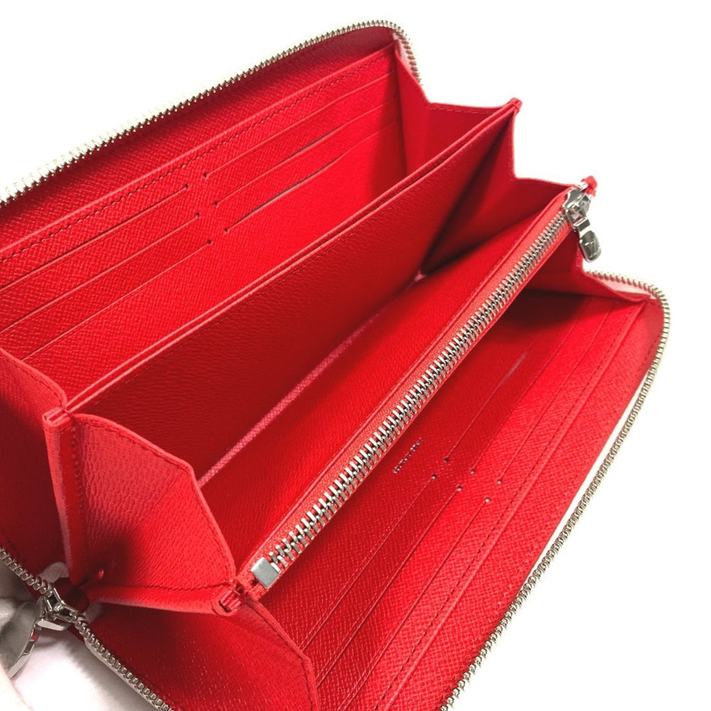 Louis Vuitton Red Color Rouge White Epi Leather Coin Purse/Coin Case