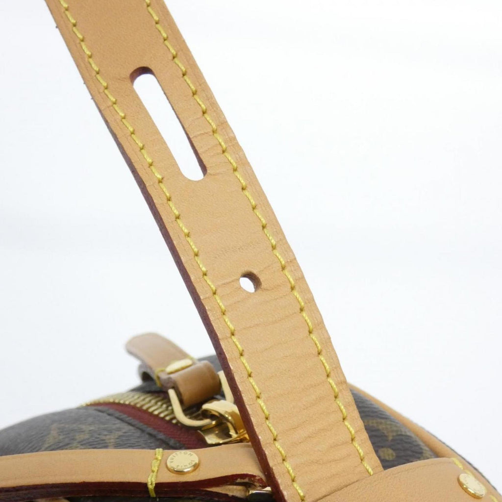 Louis Vuitton Brown Coated Canvas Shoulder Bag