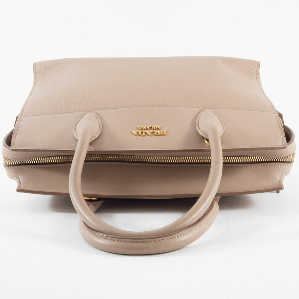 Prada Beige Leather Handbag