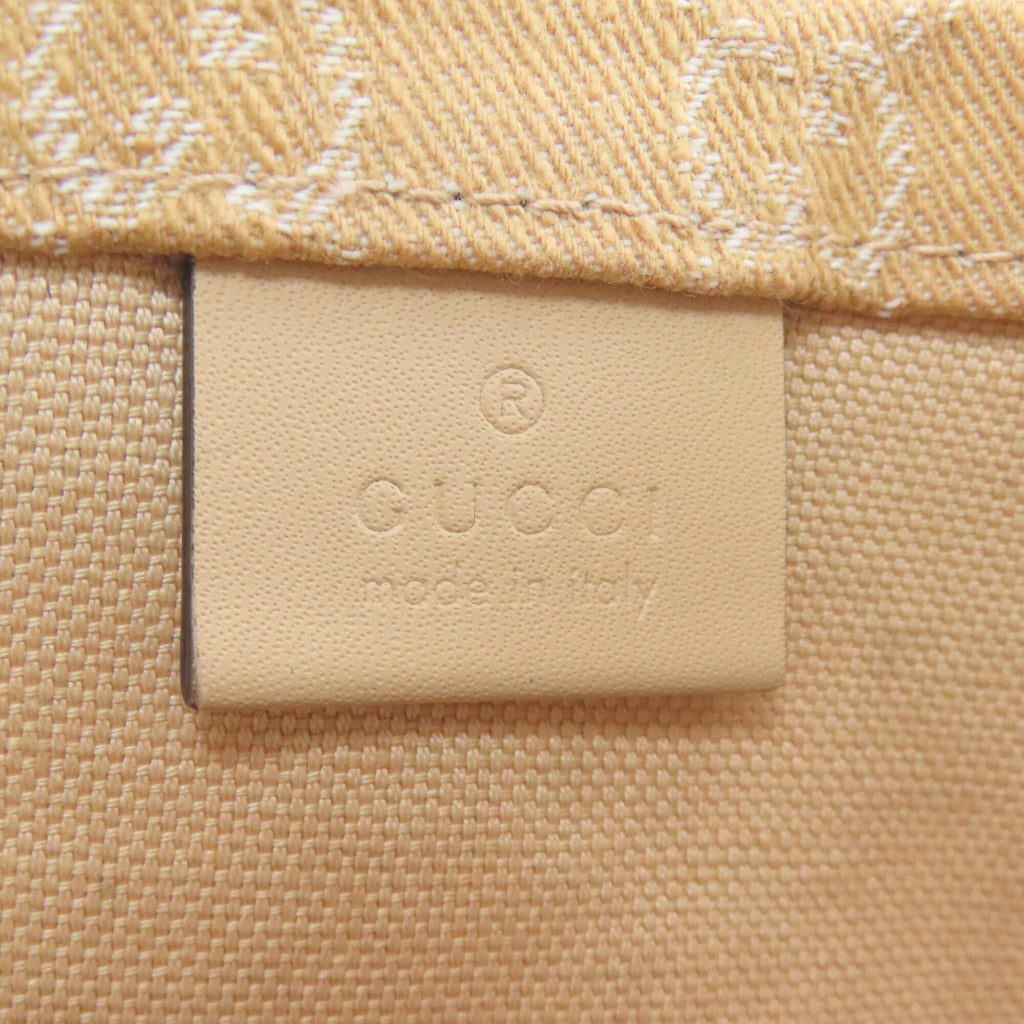 Gucci Beige Canvas Tote Bag (Pre-Owned)