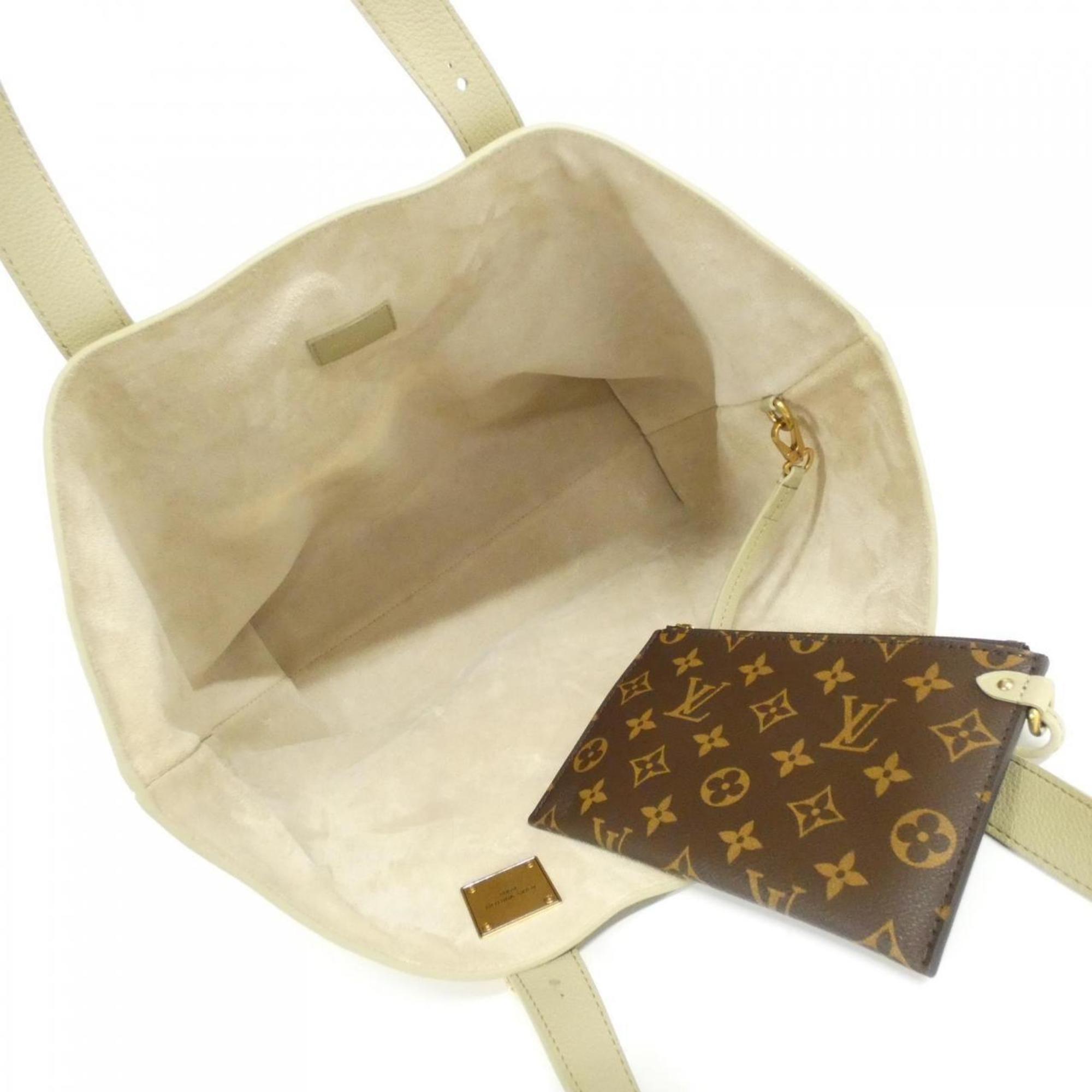 Louis Vuitton Green Leather Handbag