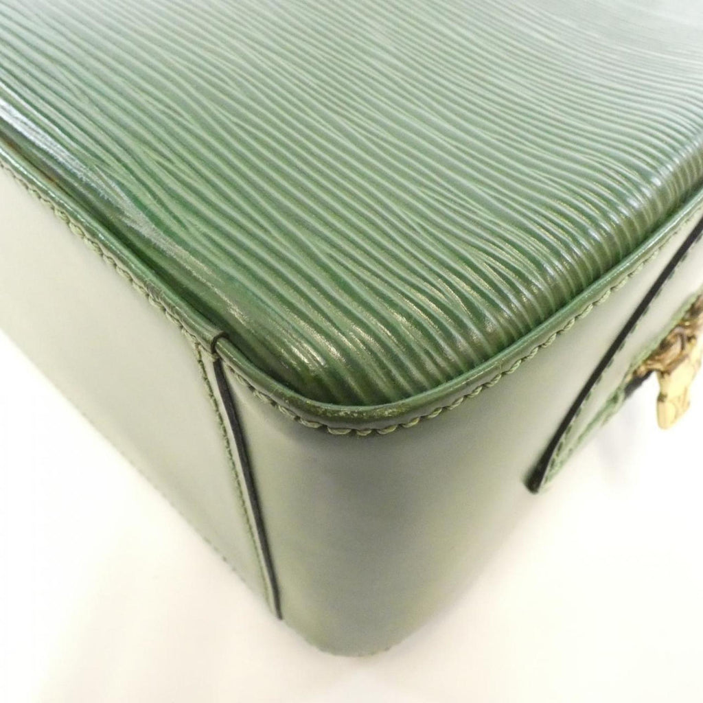 Louis Vuitton Green Leather Handbag