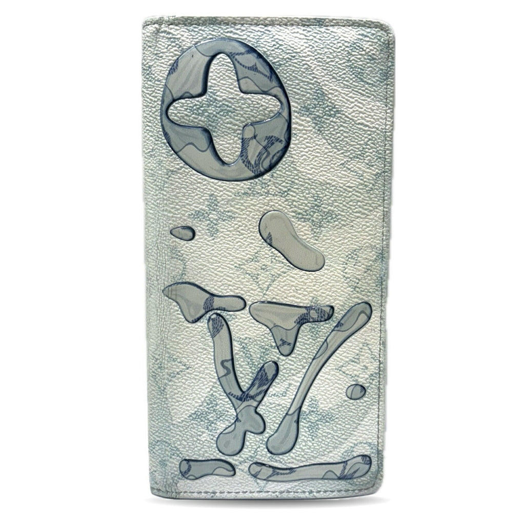 Louis Vuitton Monogram Blue Monogram Long Wallet