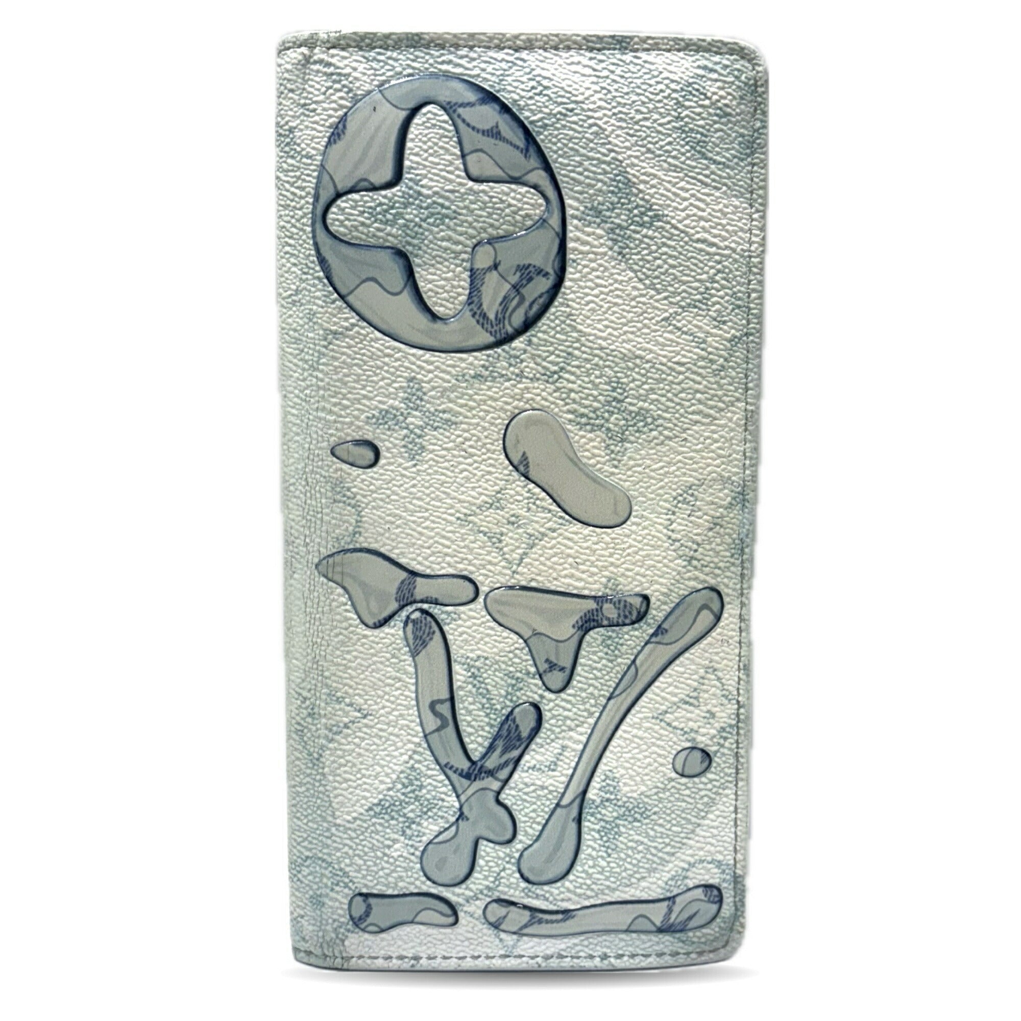 Louis Vuitton Monogram Blue Monogram Long Wallet