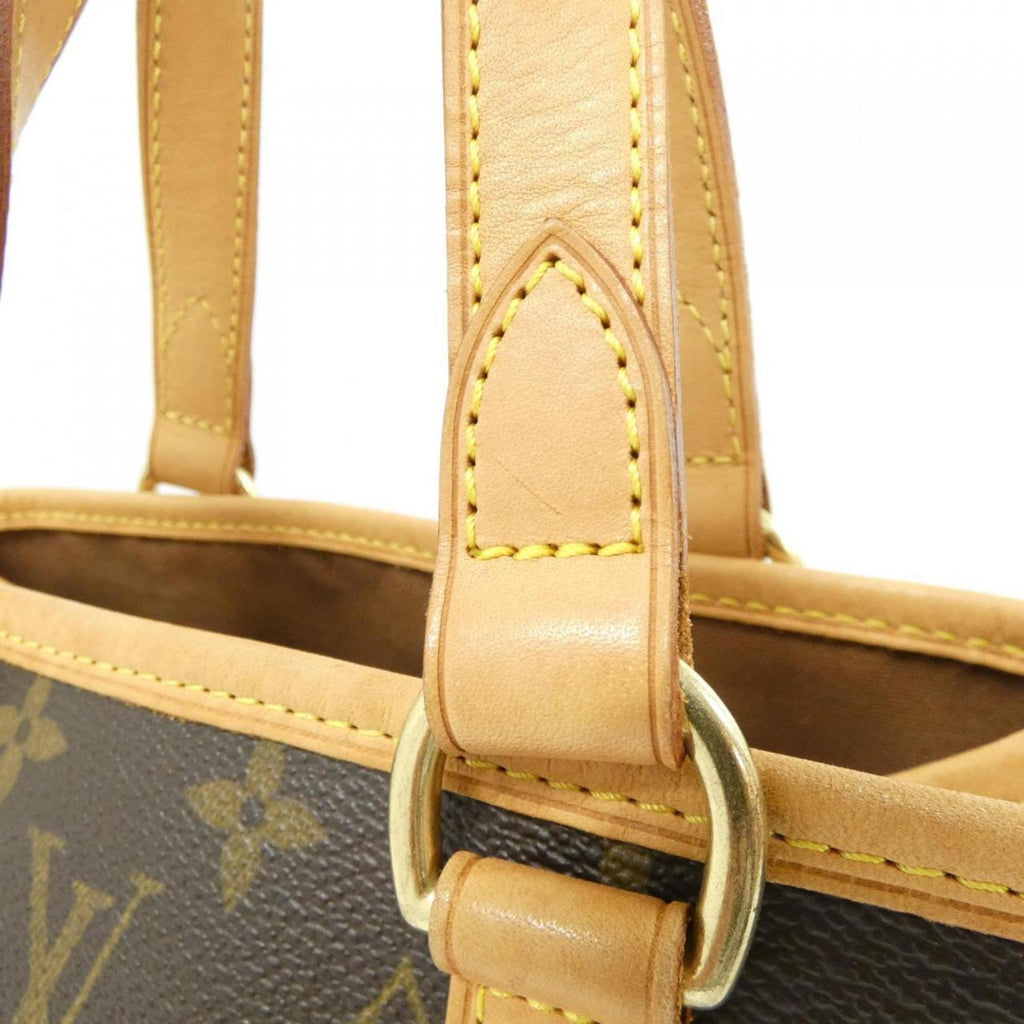 Louis Vuitton Marron Coated Canvas Handbag
