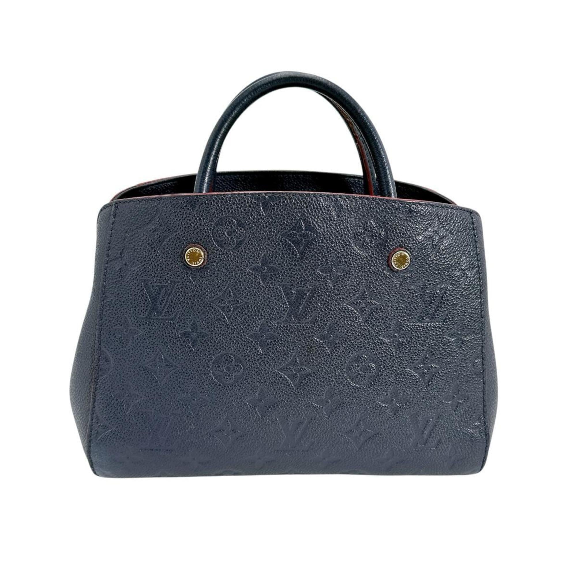 Louis Vuitton Marine Rouge Monogram Empreinte Shoulder Bag