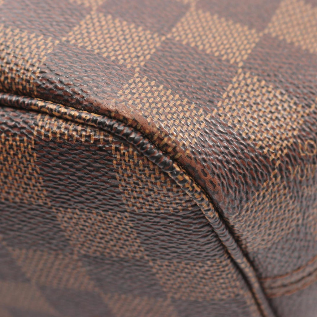 Louis Vuitton Brown Ebene Coated Canvas Leather Tote Bag