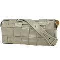 Bottega Veneta White Leather Shoulder Bag