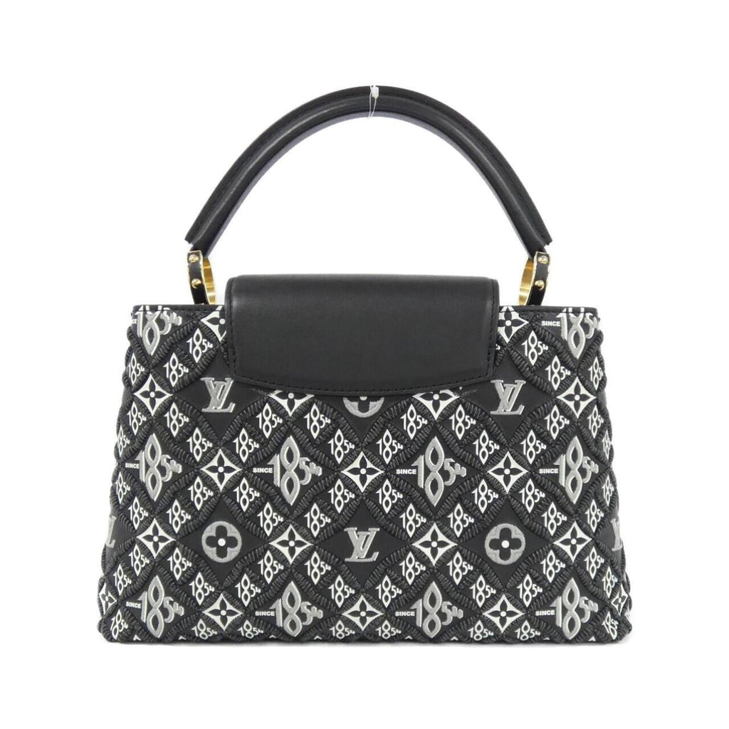 Louis Vuitton Black Leather Handbag