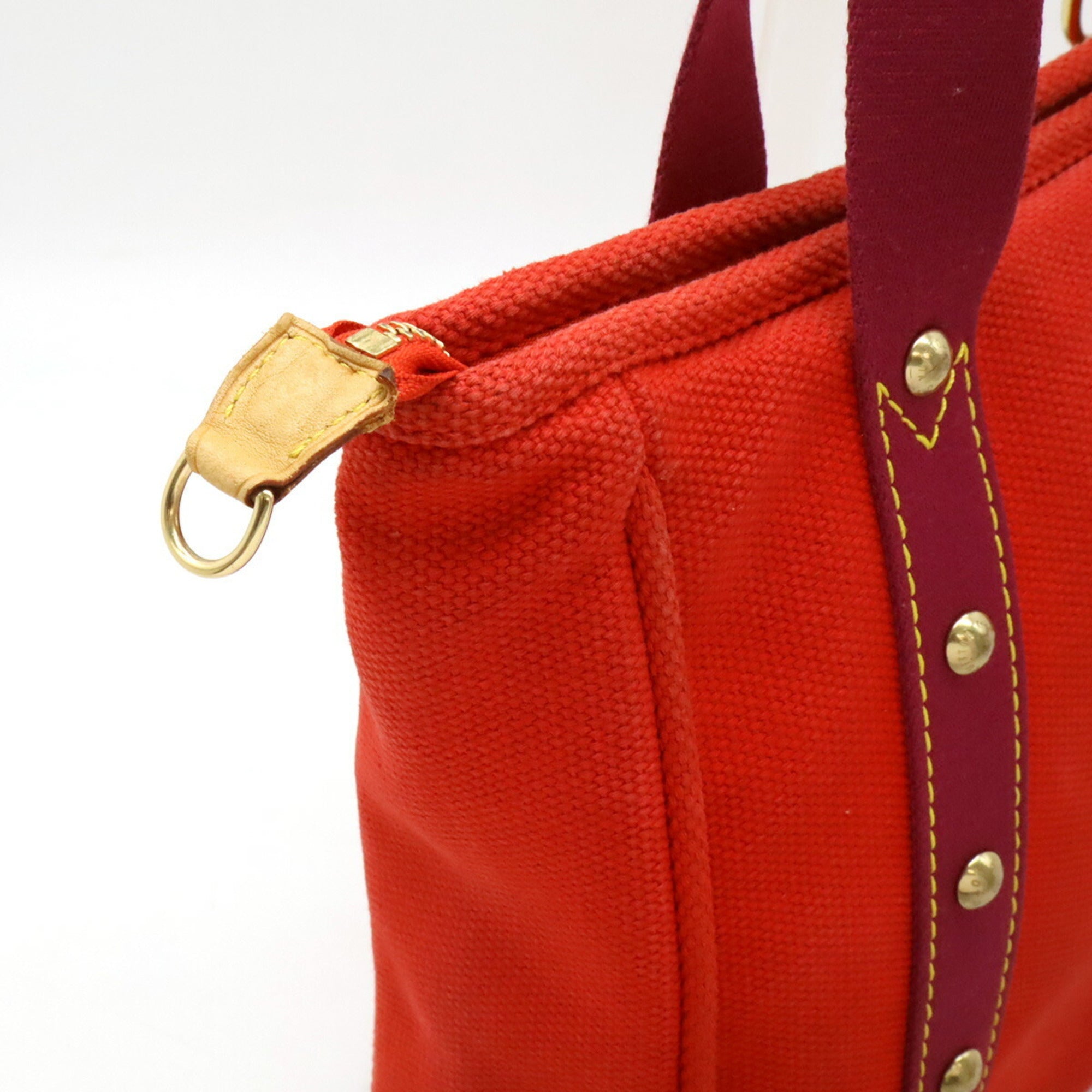 Louis Vuitton Purple Rouge Canvas Shoulder Bag Tote Bag